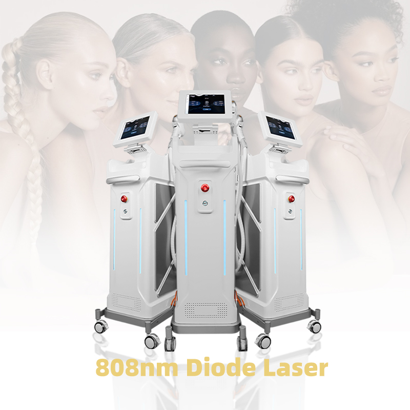 808nm Diode Laser Hair Removal Machine Professional Vertical Beauty Equipment