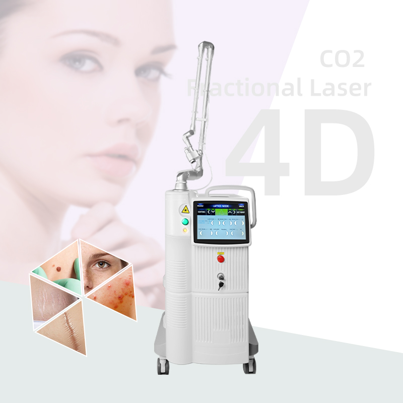 Portable CO2 Fractional Laser Skin Resurfacing Machine for Wrinkle Removal