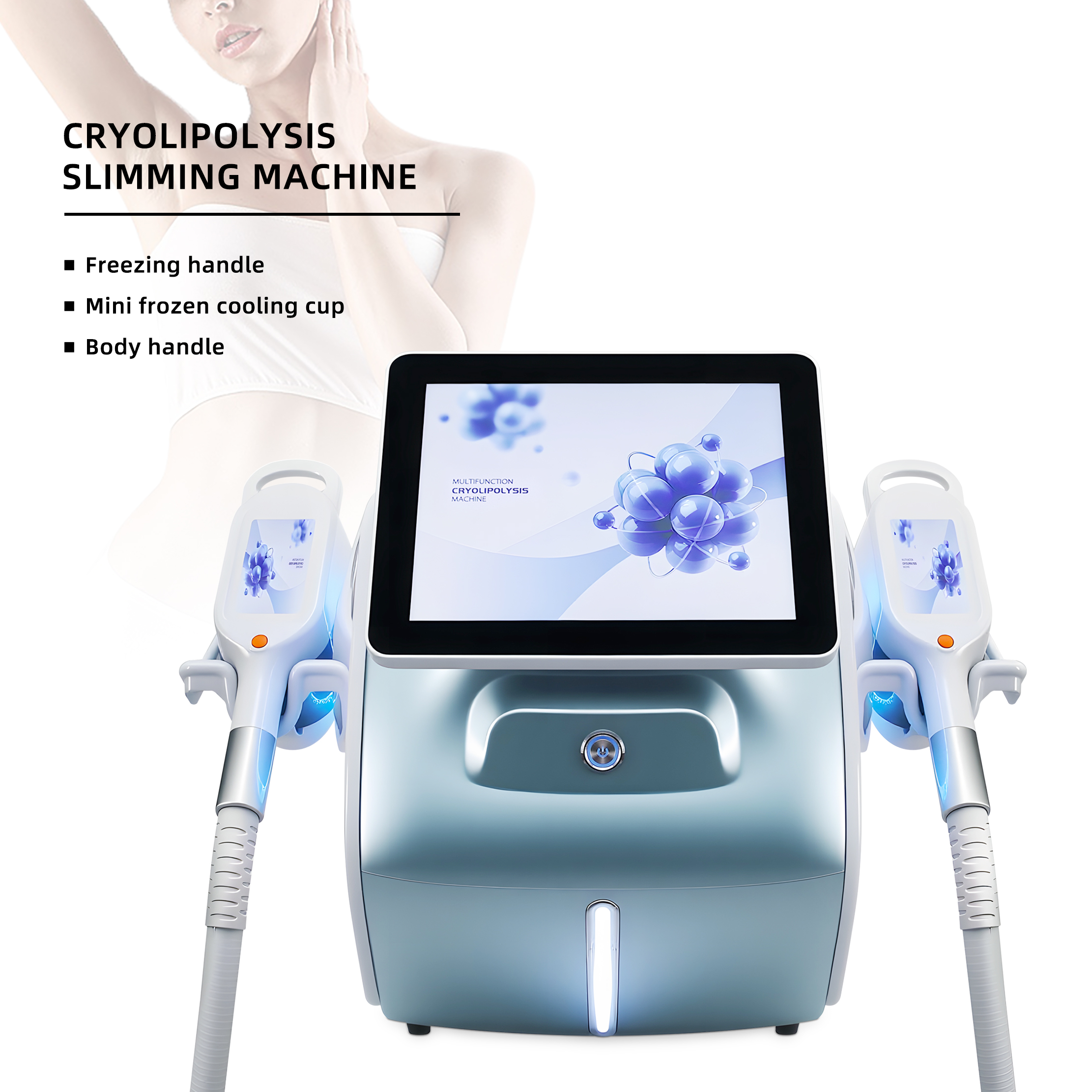 Cryolipolysis Slimming Machine Fat Freezing Body Contouring Device Professional Beauty Equipment
