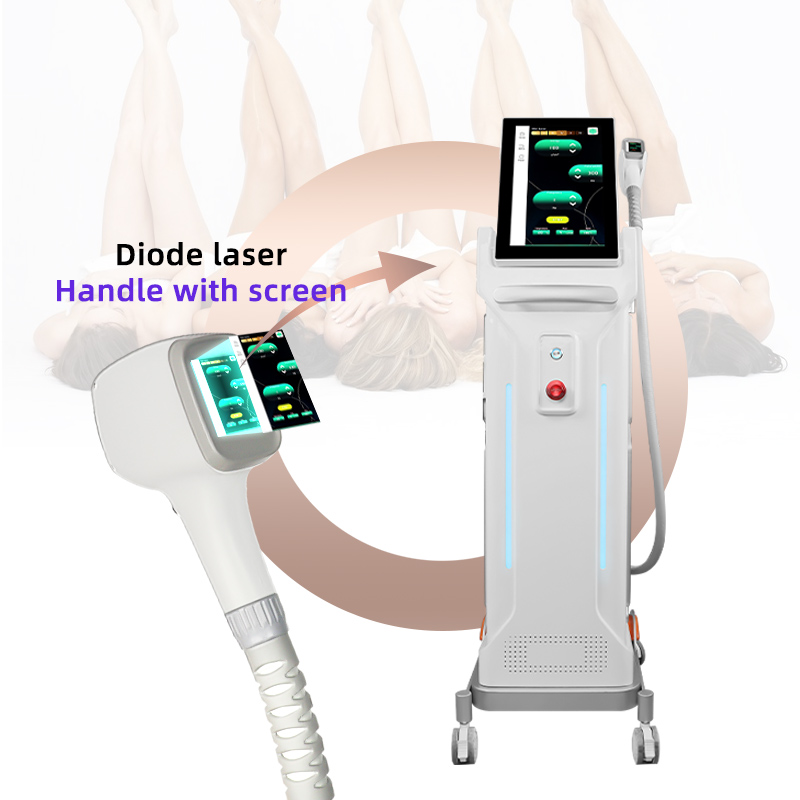 Triple Wavelength Diode Laser Hair Removal Machine 755 808 1064nm Professional Equipment
