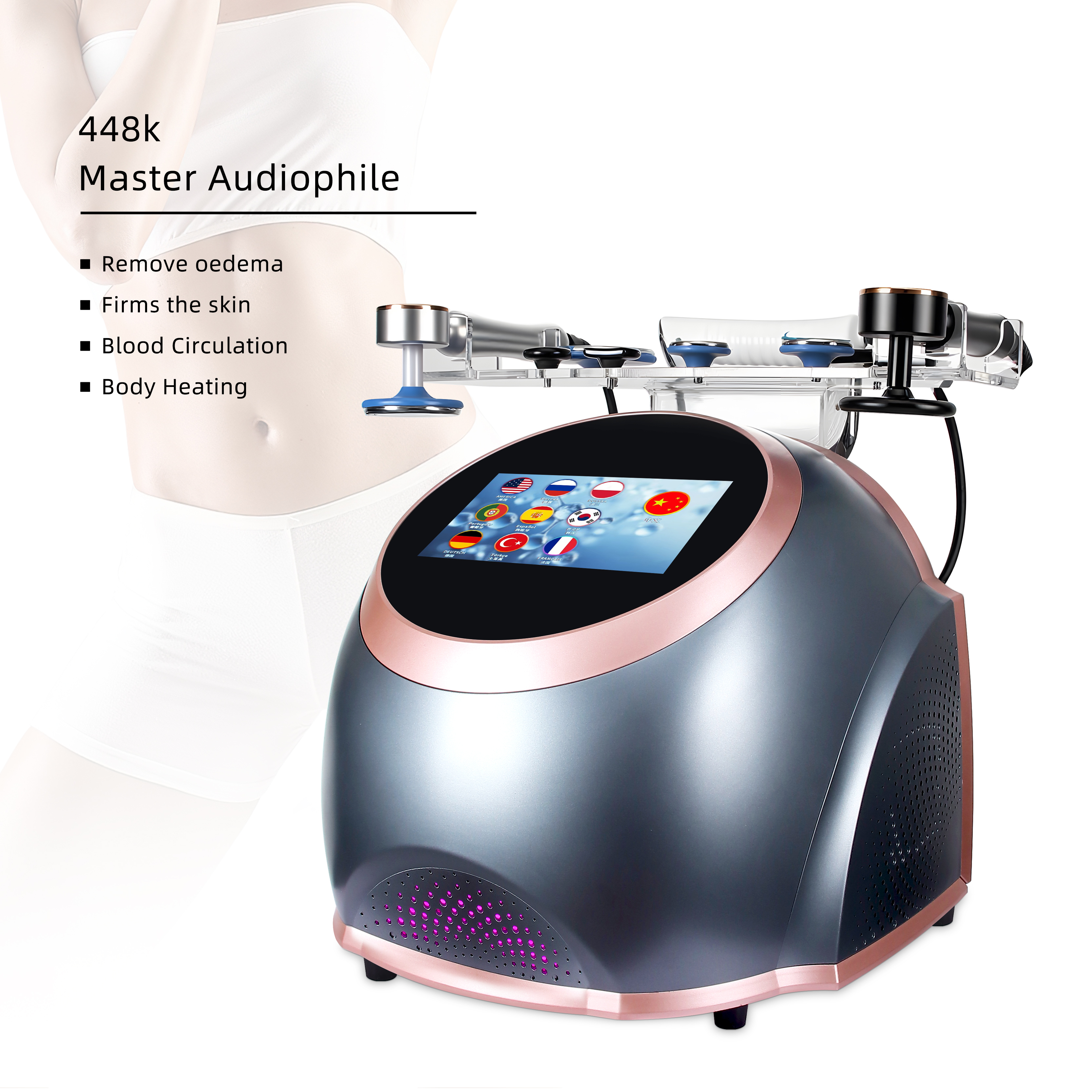 448k RF Fever Master Body Sculpting Machine Skin Tightening Device