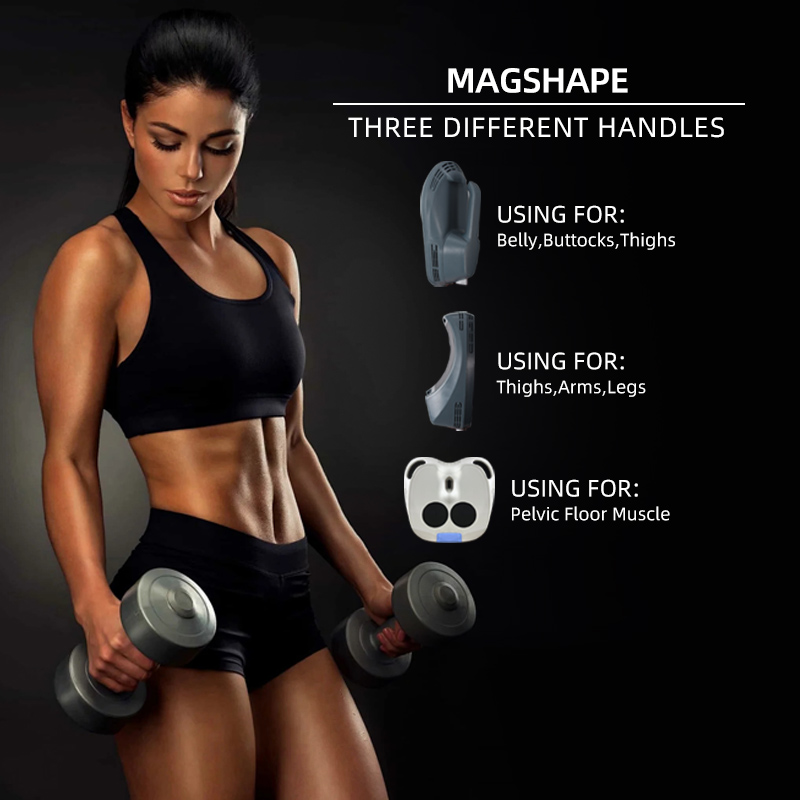 EMS Muscle Sculpting Machine 5 Handles RF Body Contouring Fat Burning Equipment