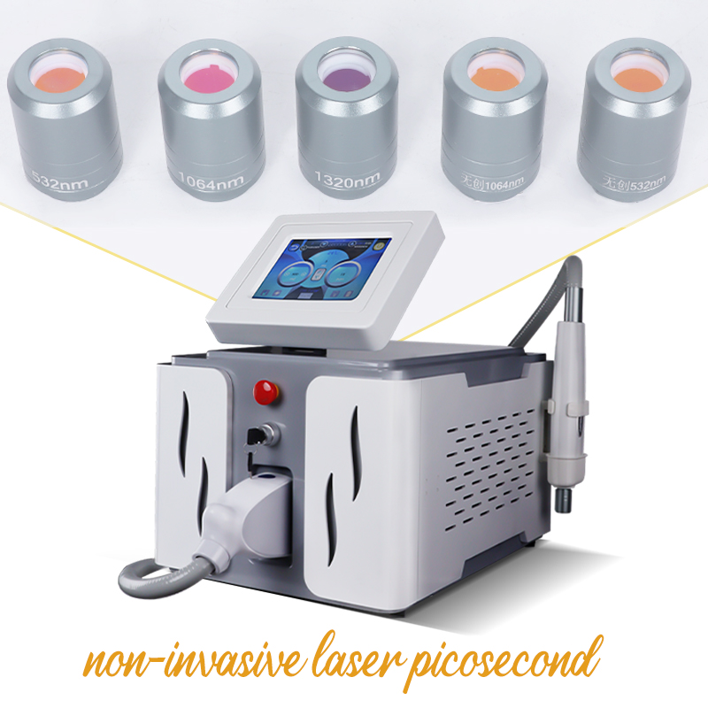 Non-Invasive Picosecond Laser Tattoo Removal Machine Skin Rejuvenation Device