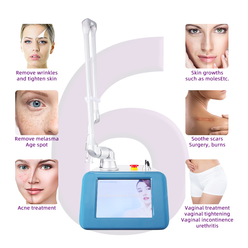 CO2 Fractional Laser Machine Skin Resurfacing Scar Removal and Anti Aging Device
