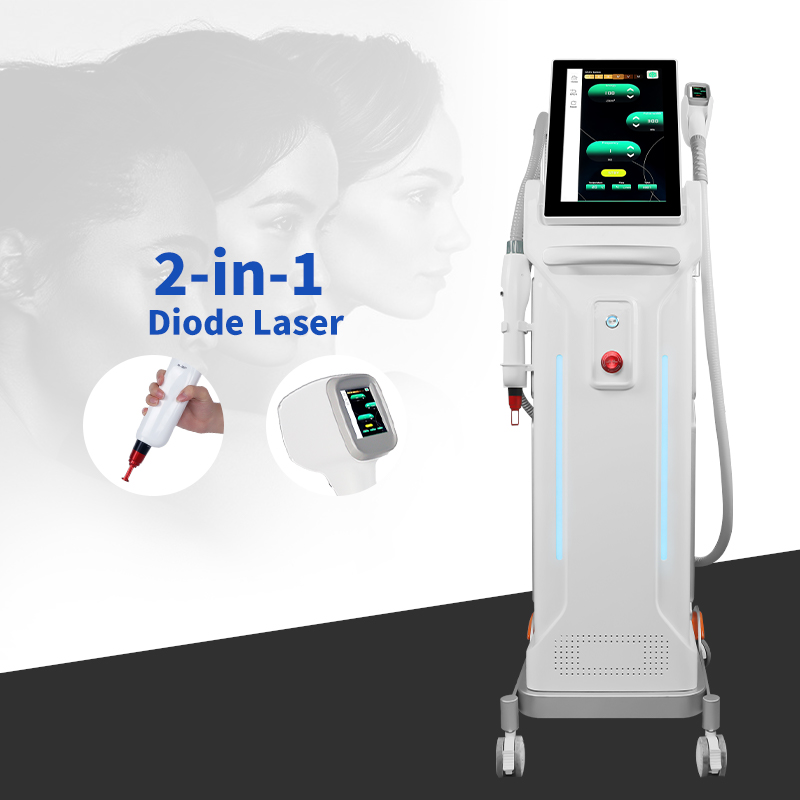 2 In 1 Diode Laser Hair Removal & Picosecond Laser Machine 755/808/1064/532/1320nm