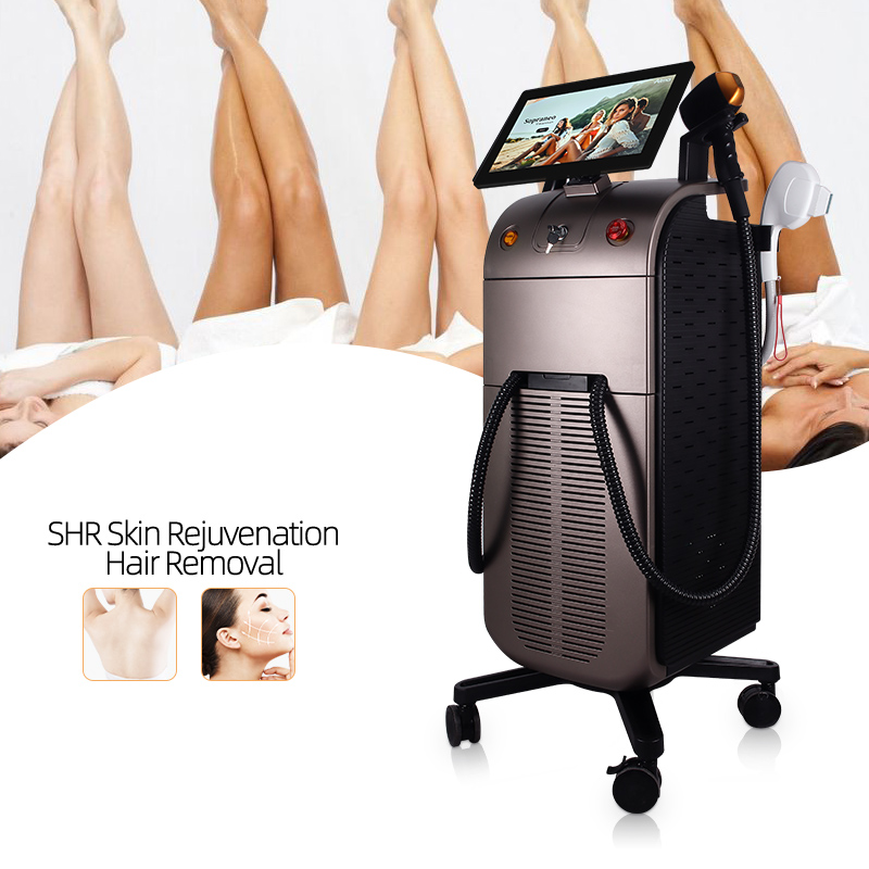 Triple Wave Diode Laser Hair Removal Machine 755nm 808nm 1064nm Portable Beauty Equipment