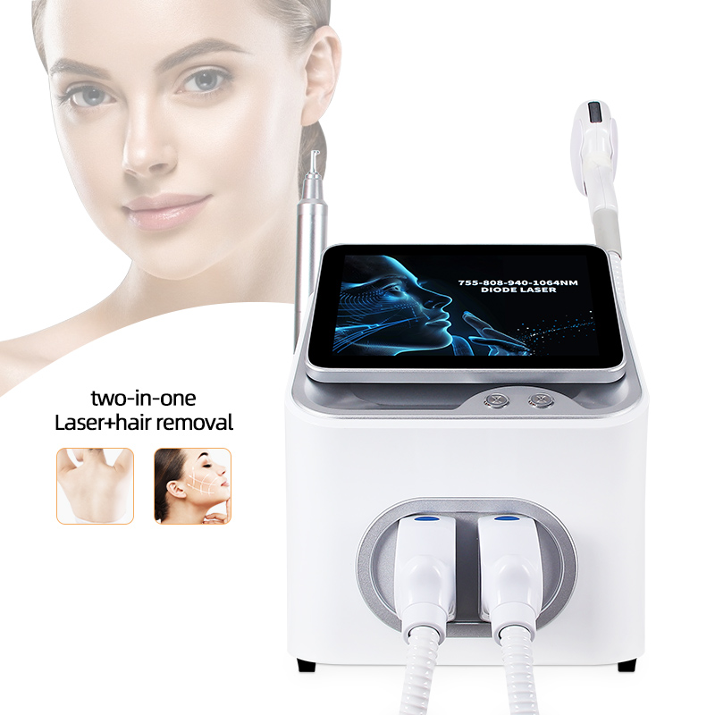 Triple Wavelength Diode Laser Hair Removal Machine 755/808/1064nm Desktop Beauty Device