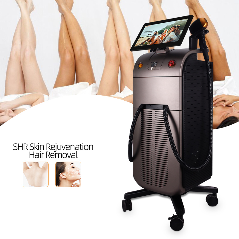 SHR Diode Laser Skin Rejuvenation Hair Removal Machine