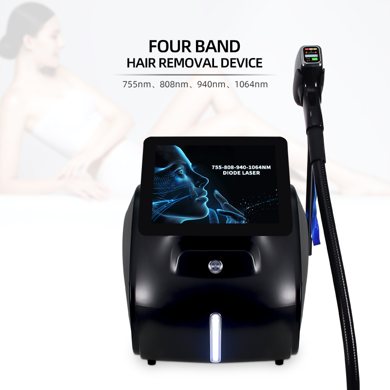 Four Band Diode Laser Hair Removal Machine 755/808/940/1064nm Advanced Device