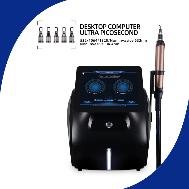 Ultra Picosecond Laser Machine Desktop 532/1064/1320nm Non-Invasive Device