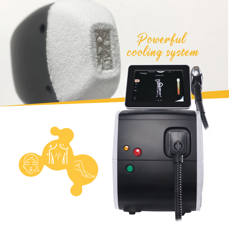 808nm Diode Laser Hair Removal Machine Professional Depilation Beauty Device