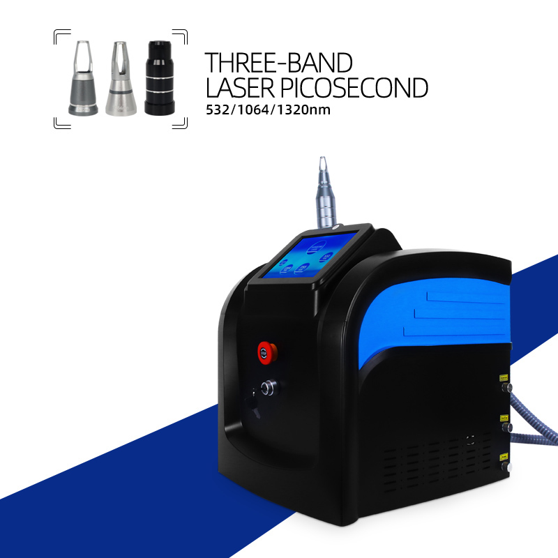 Three-Band Pico Laser Machine 532/1064/1320nm Picosecond Tattoo Removal Device