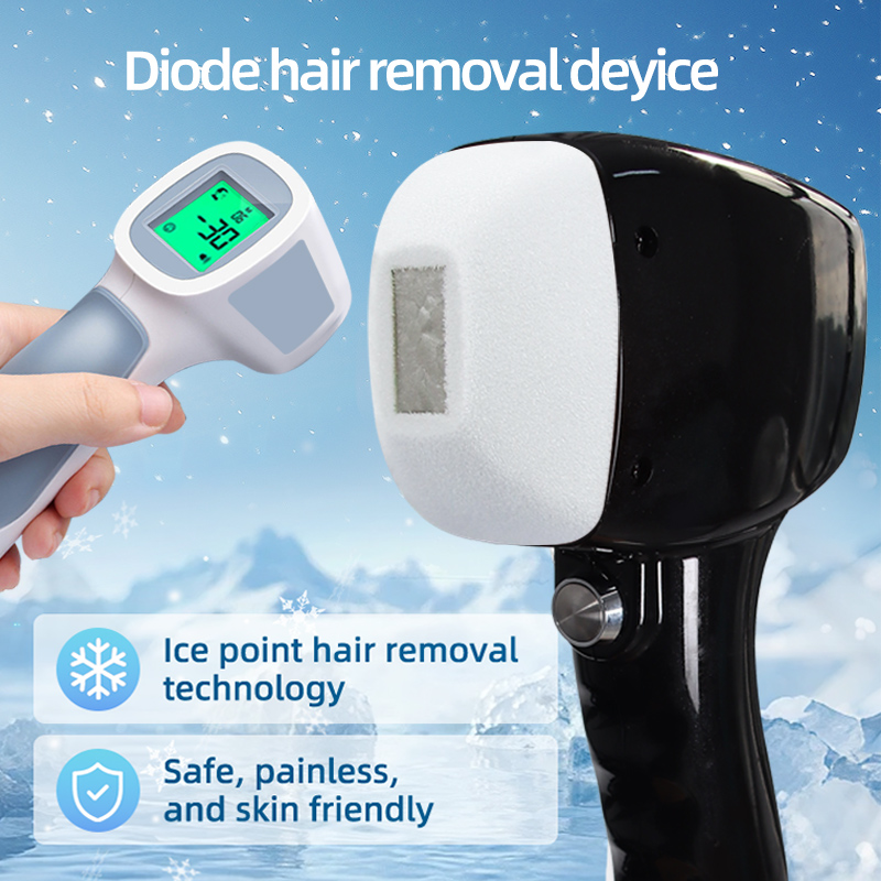 Vertical 2-in-1 Diode Laser Hair Removal and YAG Tattoo Removal Machine