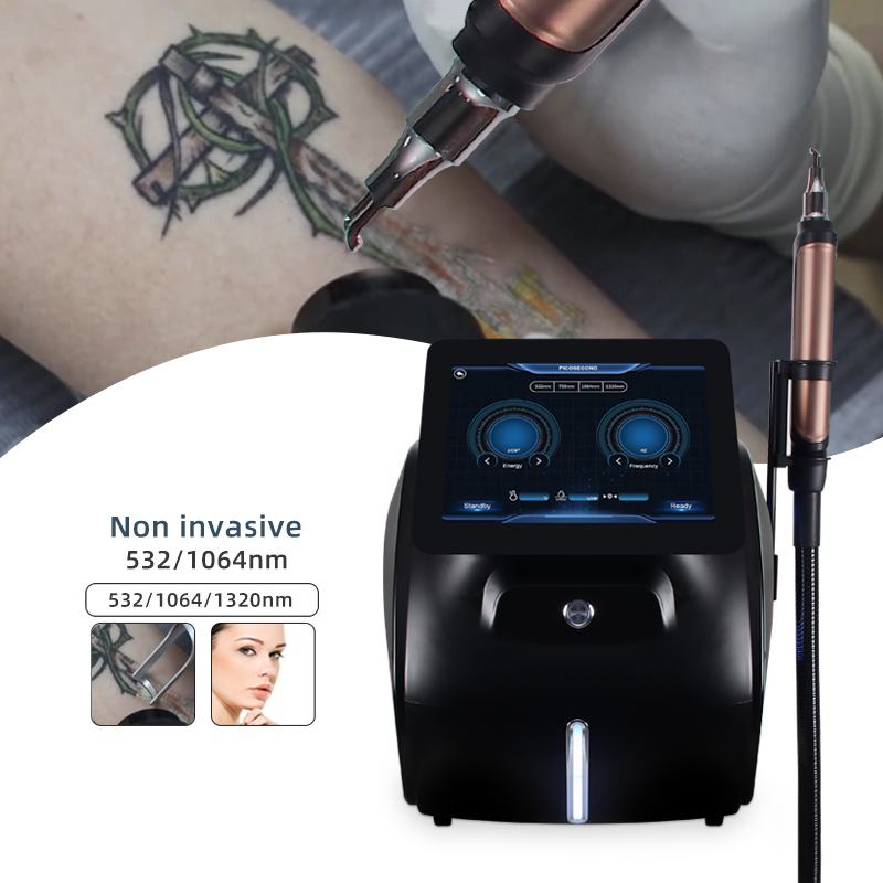 Ultra Picosecond Laser Machine Desktop 532/1064/1320nm Non-Invasive Device