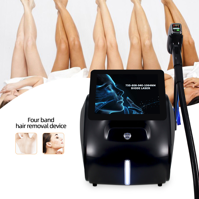 Four Band Diode Laser Hair Removal Machine 755/808/940/1064nm Advanced Device