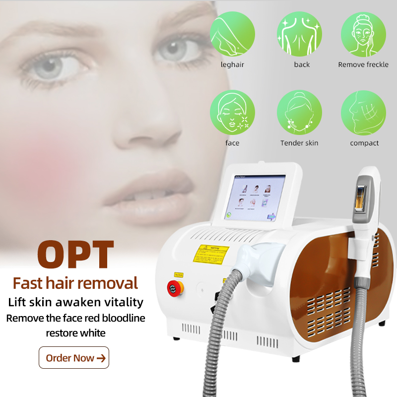 OPT IPL Hair Removal Machine Fast Skin Rejuvenation Beauty Device Professional