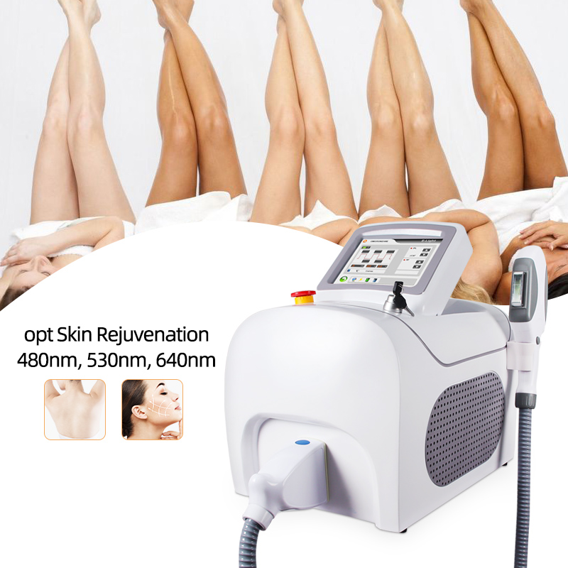 IPL Hair Removal Machine 480/530/640nm OPT SHR Skin Rejuvenation Device