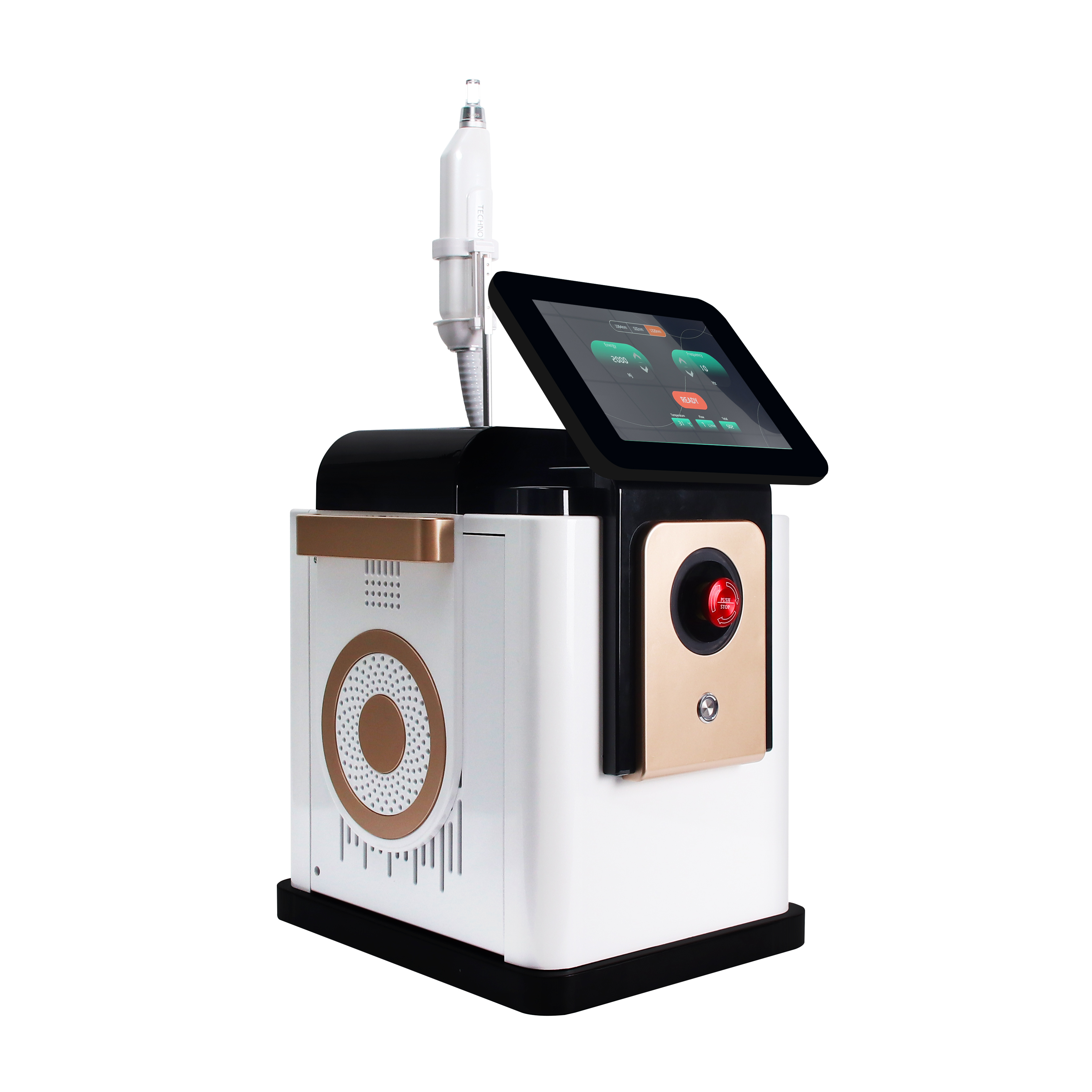 Picosecond Laser Skin Rejuvenation Machine 532nm 1064nm 1320nm Noninvasive Pigmentation Removal Device