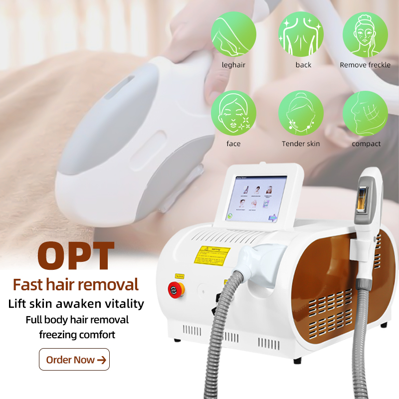 OPT IPL Hair Removal Machine Fast Skin Rejuvenation Beauty Device Professional