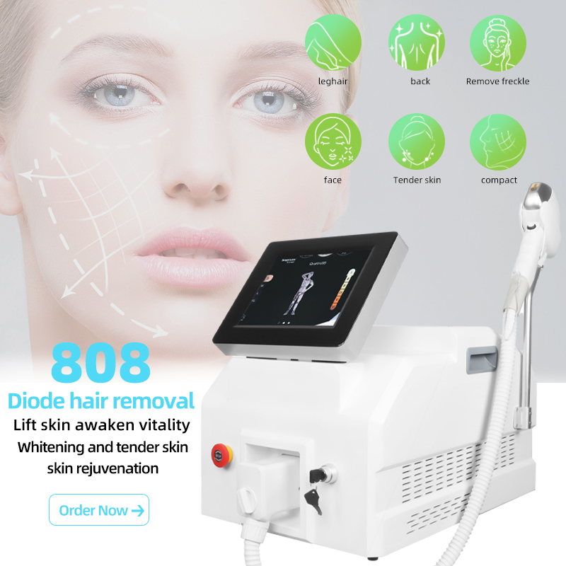 808nm Diode Laser Hair Removal Machine Desktop Professional Beauty Device