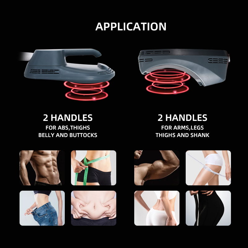 Vertical 5-in-1 EMS Muscle Sculpt Machine Body Contouring Fat Burning Equipment
