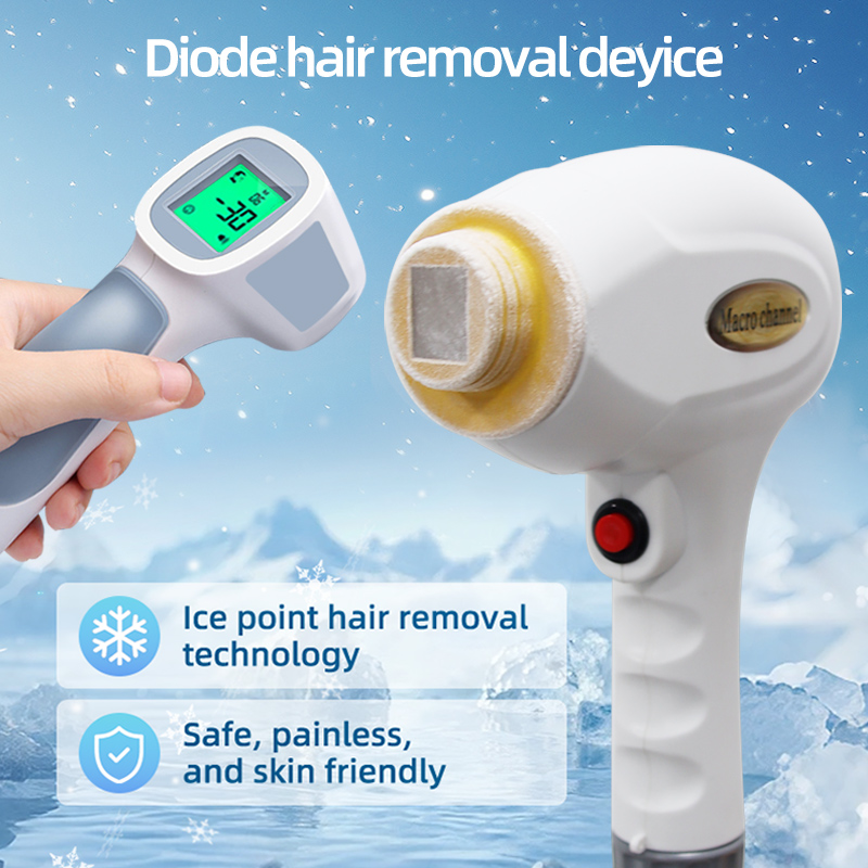 Desktop Diode Laser Hair Removal Machine Portable Salon Beauty Equipment