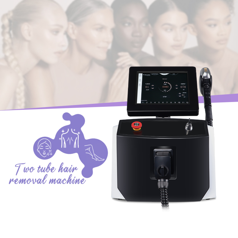 755 808 1064nm Diode Laser Hair Removal Machine Three Wavelength Desktop Beauty Device