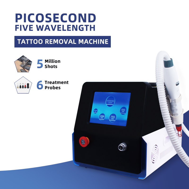 Non-Invasive Pico Laser Machine 532/1064/1320nm Tattoo Removal & Skin Rejuvenation Device