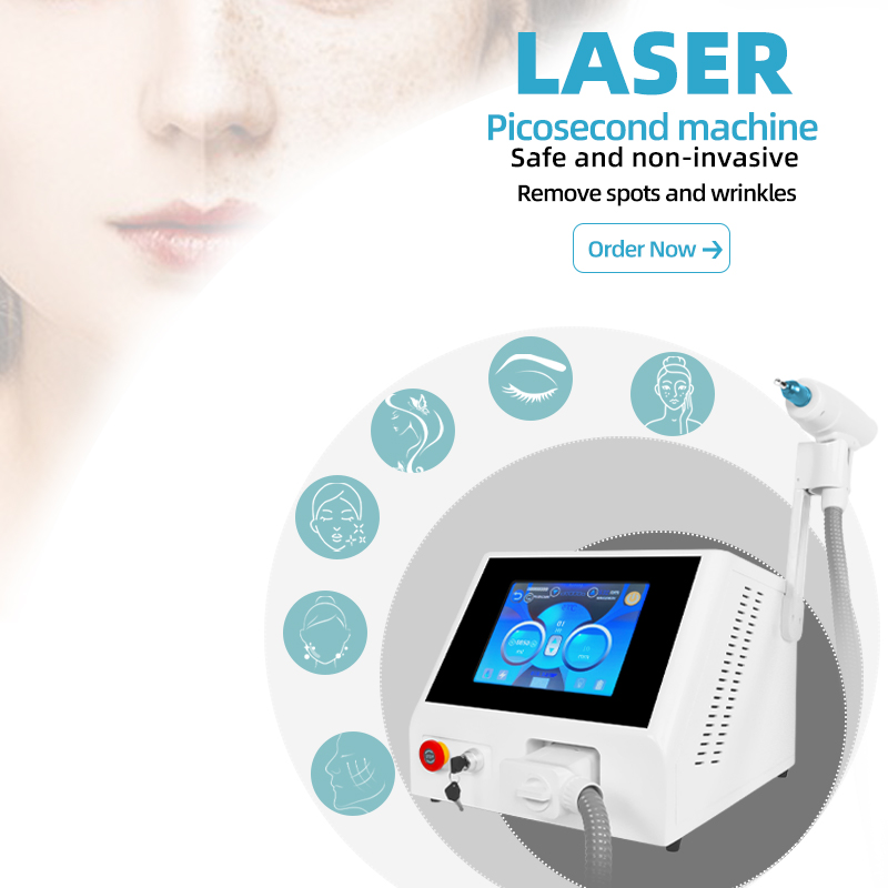 Picosecond Laser Machine Black Doll Carbon Peeling Tattoo Removal Skin Rejuvenation Device