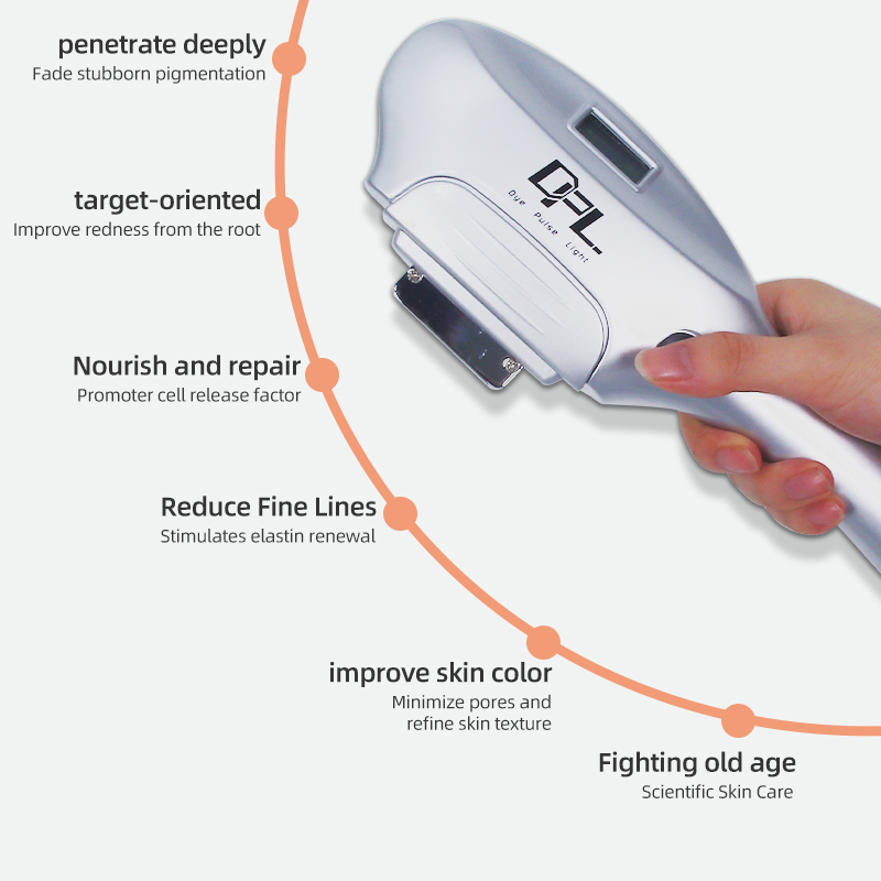 DPL Skin Rejuvenation Hair Removal Machine Professional IPL Beauty Device