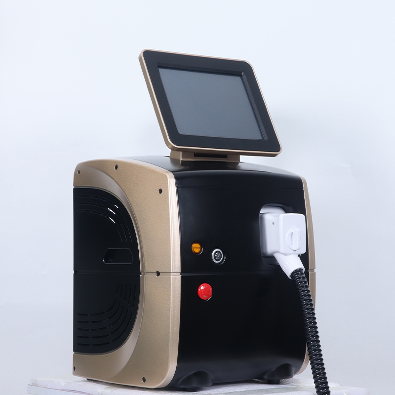 808nm Diode Laser Hair Removal Machine Triple Wavelength 755 808 1064 Desktop Device