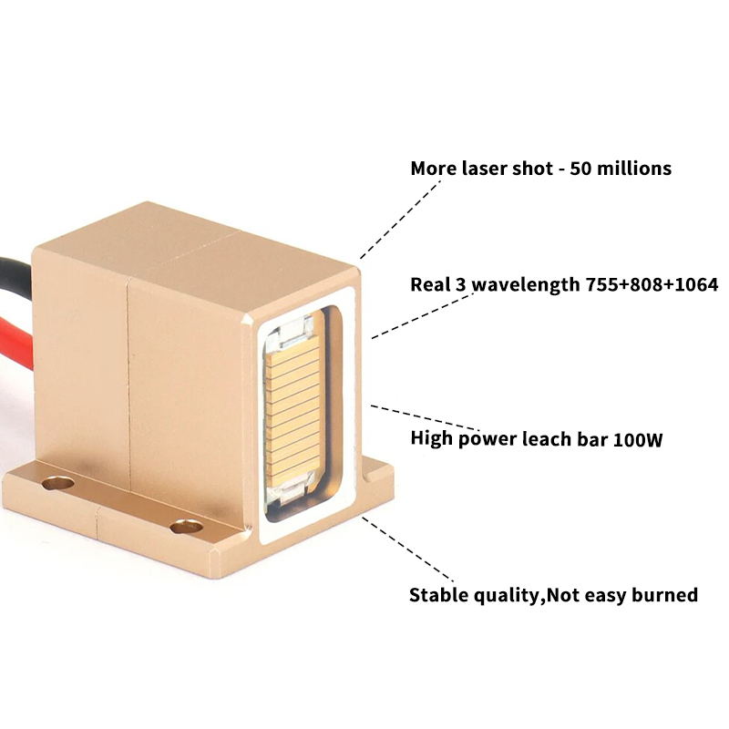 Soprano Ice Diode Laser Hair Removal Machine 755 808 1064nm Tri Band Device