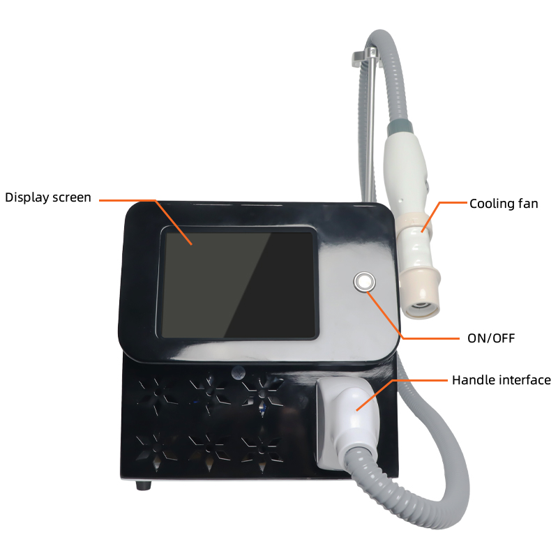 Portable Picosecond Laser Machine Multi-Wavelength Skin Rejuvenation Device