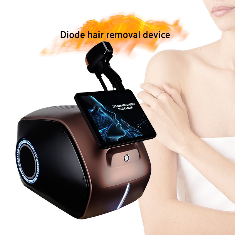 Diode Laser Hair Removal Machine Professional 755/808/940/1064nm Device