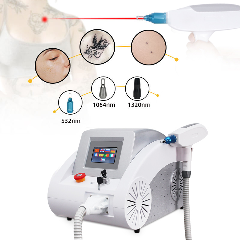 High Power Laser Eyebrow Tattoo Removal Machine Professional Pico Laser Device