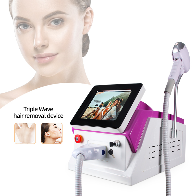 Triple Wave Hair Removal Device