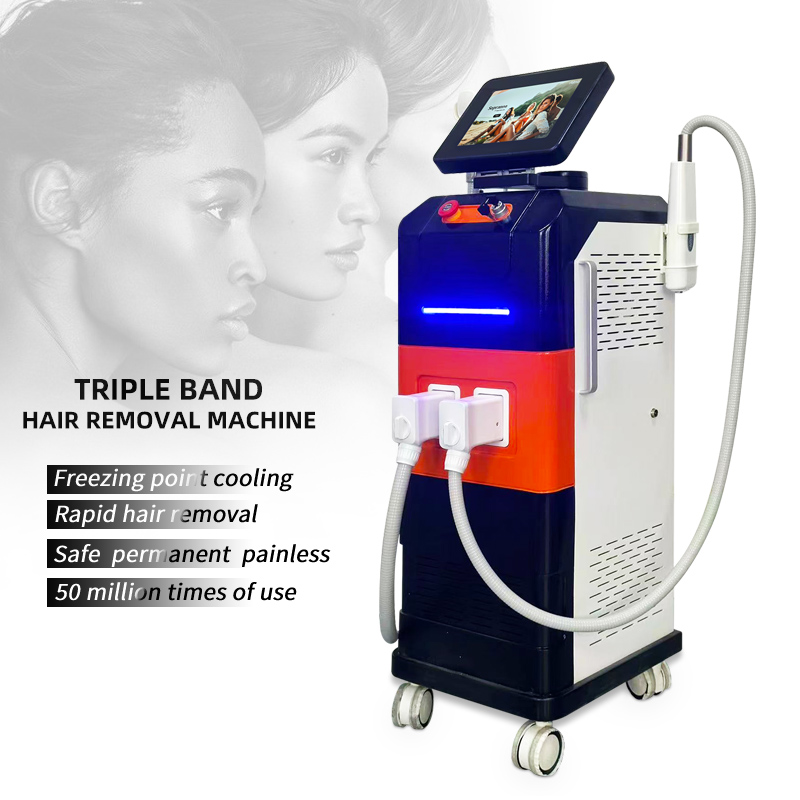 Triple Band Hair Removal Machine with Cooling System&Pico Laser