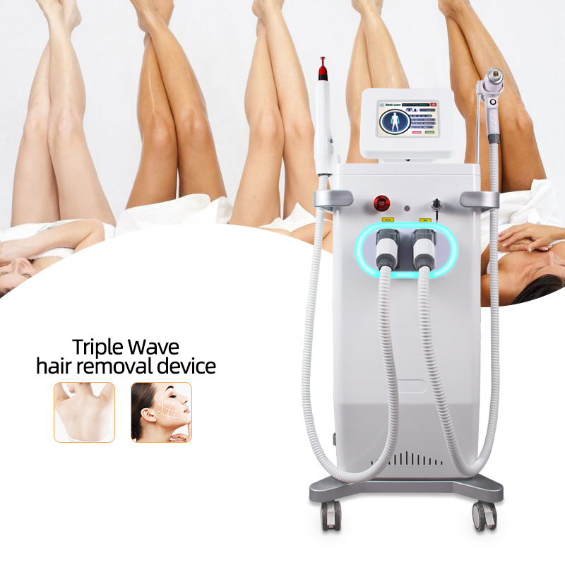 Three-Band Diode Hair Removal Machine&Pico Laser