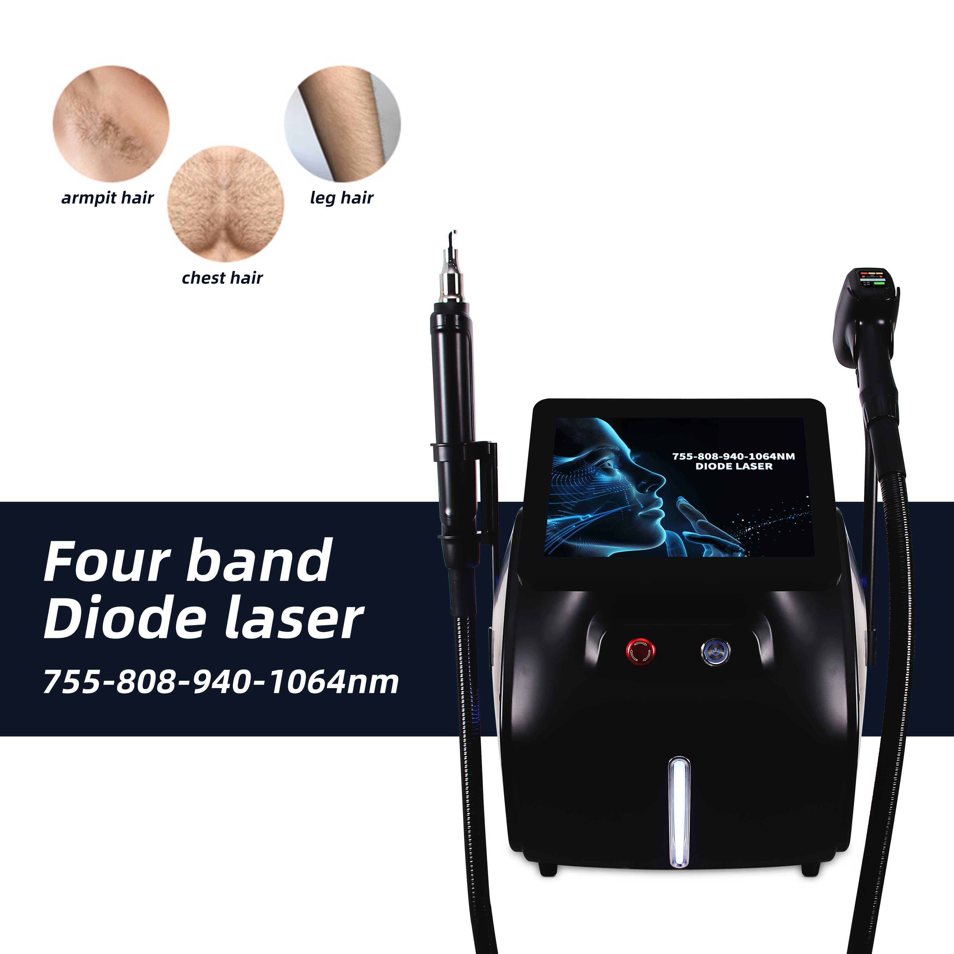 10.4inch 2-IN-1 Diode Laser & Pico Laser