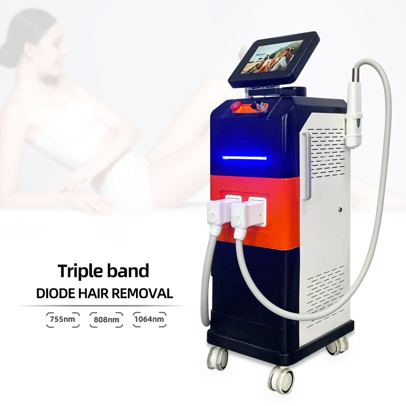 Triple Band Hair Removal Machine with Cooling System&Pico Laser