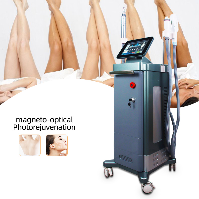 Three Band IPL Photorejuvenation Machine 480nm 530nm 640nm Skin Rejuvenation Beauty Equipment