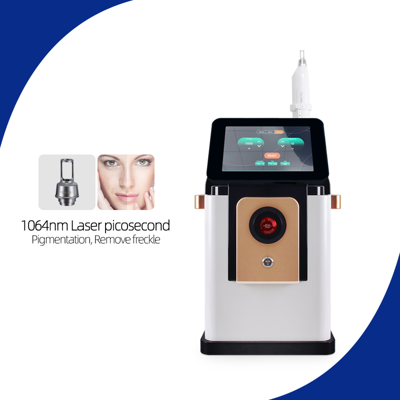 Picosecond Laser Skin Rejuvenation Machine 532nm 1064nm 1320nm Noninvasive Pigmentation Removal Device