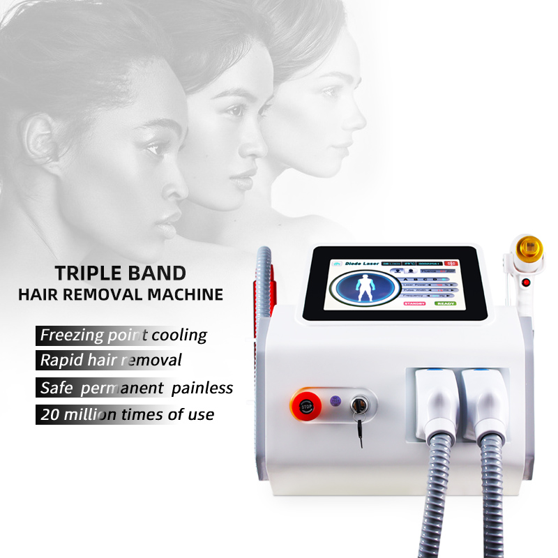 Triple Band Hair Removal Machine&Pico laser
