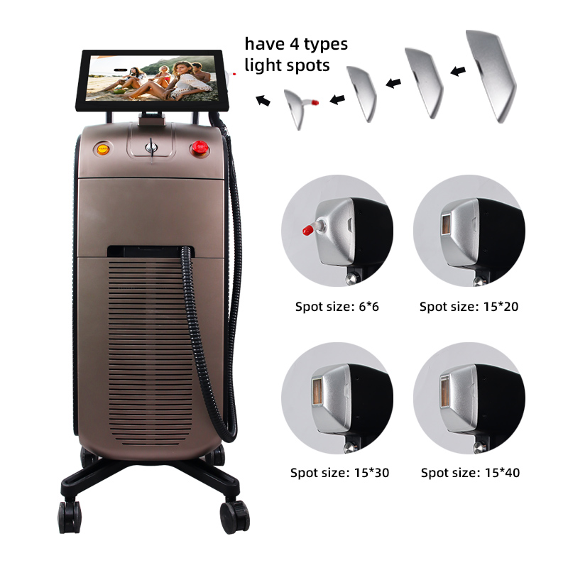 Three Wavelength Diode Laser Hair Removal Machine 755/808/1064nm Professional Salon Equipment