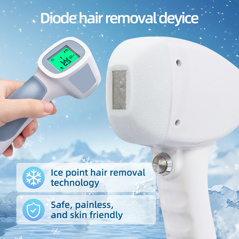 Four Wavelength Diode Laser Hair Removal Machine 755/808/940/1064nm Professional Ice Cooling System