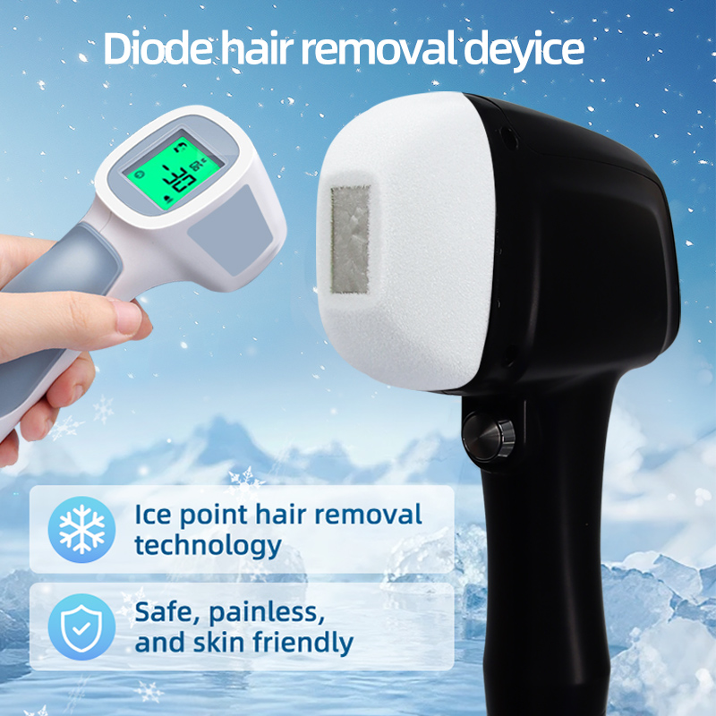 2 in 1 Diode Laser Hair Removal and YAG Laser Tattoo Removal Machine Professional Beauty Device