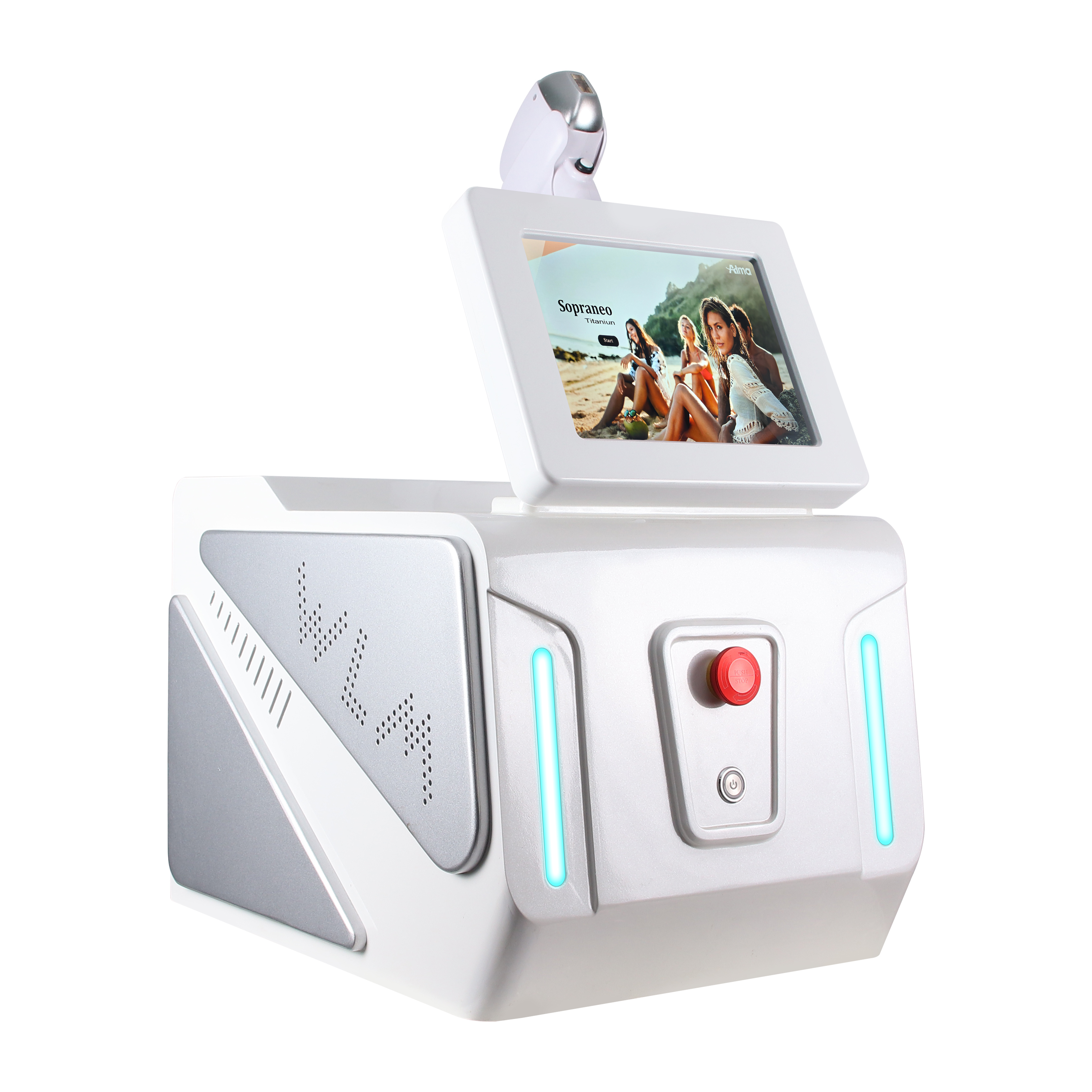 Advanced Triple Wave Diode Laser Hair Removal Machine 755nm 808nm 1064nm Salon Equipment