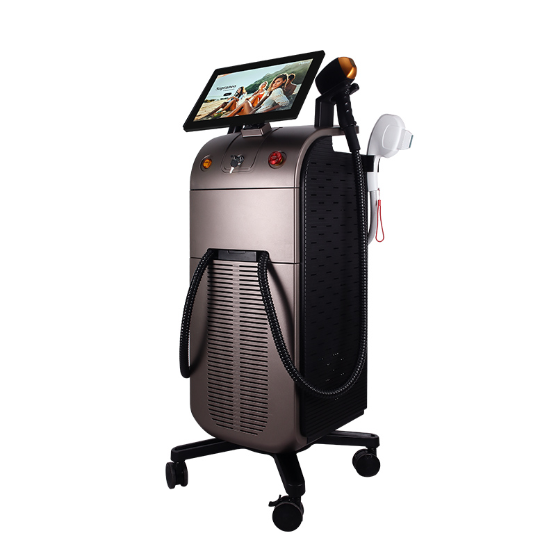Triple Wave Diode Laser Hair Removal Machine 755nm 808nm 1064nm Portable Beauty Equipment
