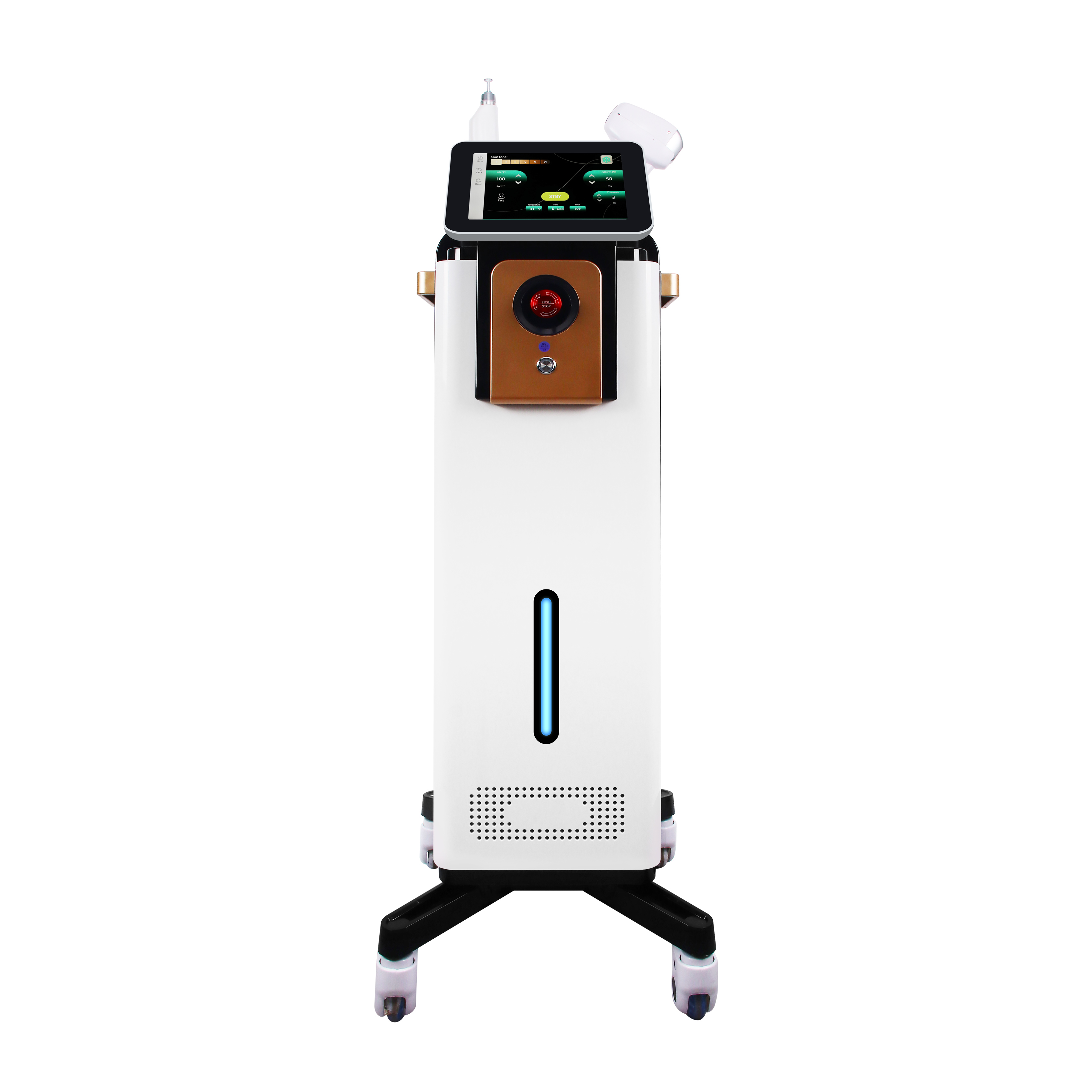 Three Band Diode Laser Hair Removal Machine 755nm 808nm 1064nm Skin Rejuvenation Equipment