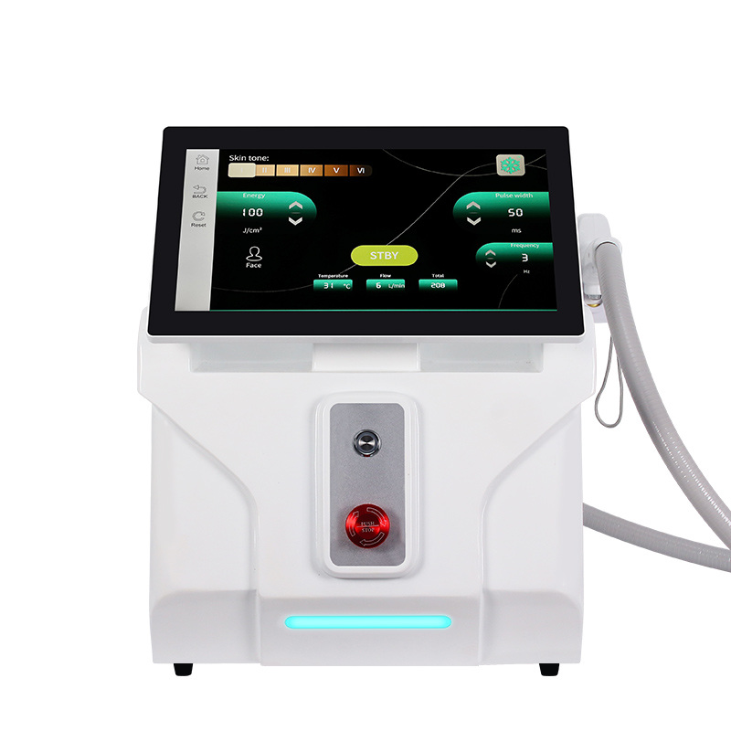 Triple Wave Diode Laser Hair Removal Machine 755nm 808nm 1064nm Compact Salon Device